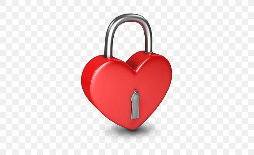 Padlock Heart, PNG, 500x500px, Padlock, Heart, Lock, Red Download Free