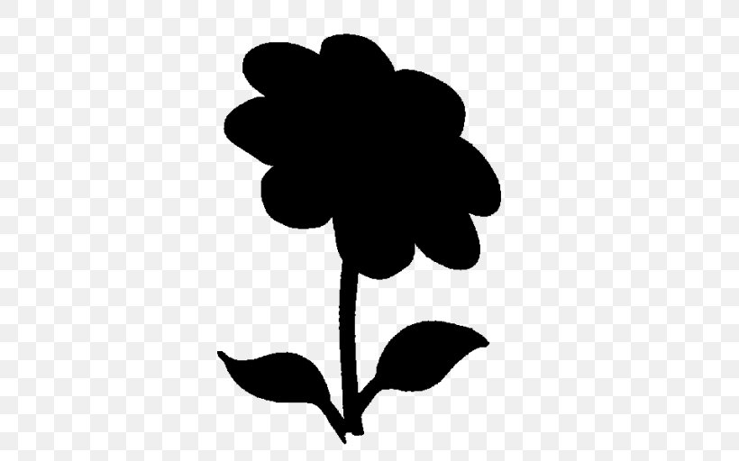 Black & White, PNG, 512x512px, Black White M, Blackandwhite, Botany, Flower, Flowering Plant Download Free