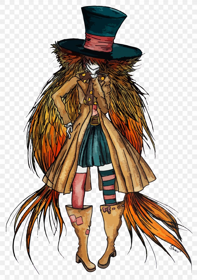 Mad Hatter Alice's Adventures In Wonderland Drawing Fan Art, PNG, 2825x4000px, Mad Hatter, Alice In Wonderland, Art, Character, Costume Design Download Free