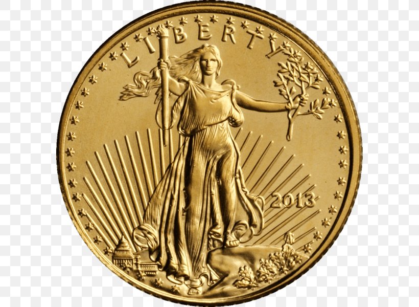 American Gold Eagle Bullion Gold Coin Gold Bar, PNG, 600x600px, Gold, American Gold Eagle, Bronze, Bullion, Bullion Coin Download Free