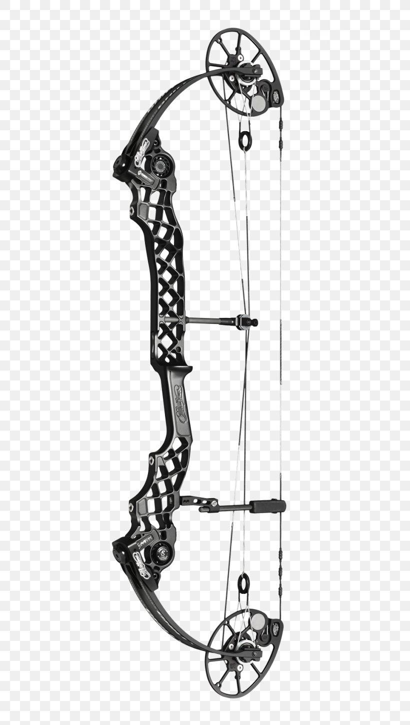 Compound Bows Bow And Arrow Archery Bowhunting, PNG, 625x1448px, Compound Bows, Archery, Auto Part, Black And White, Bow Download Free
