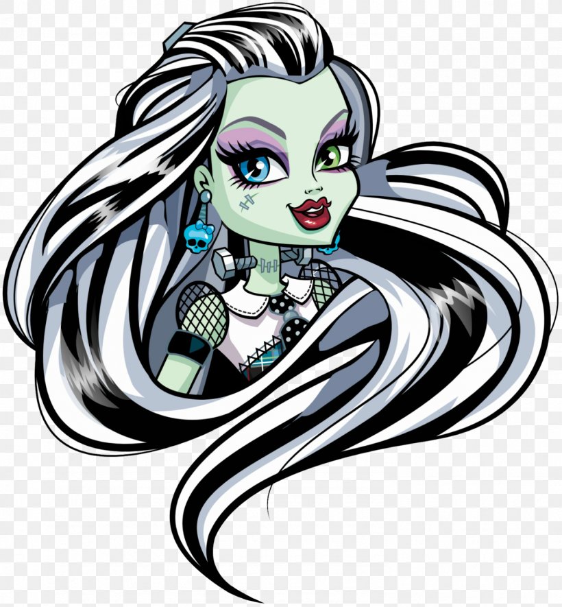 Frankie Stein Frankenstein's Monster Monster High Doll, PNG, 1482x1600px, Frankie Stein, Art, Cartoon, Character, Costume Download Free
