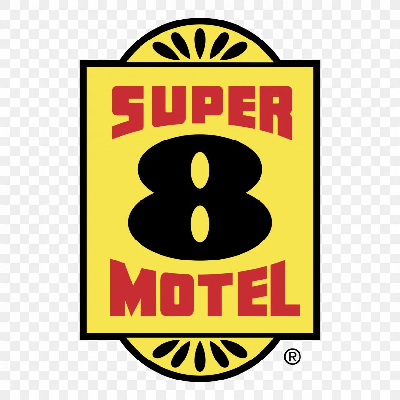 Logo Super 8 Motels Font Vector Graphics, PNG, 2400x2400px, Logo, Area, Brand, Fourvector, Motel Download Free