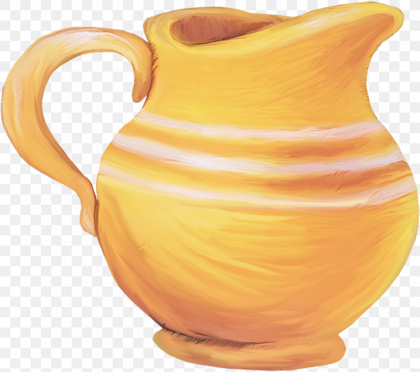 Orange, PNG, 1226x1088px, Yellow, Ceramic, Drinkware, Earthenware, Jug Download Free