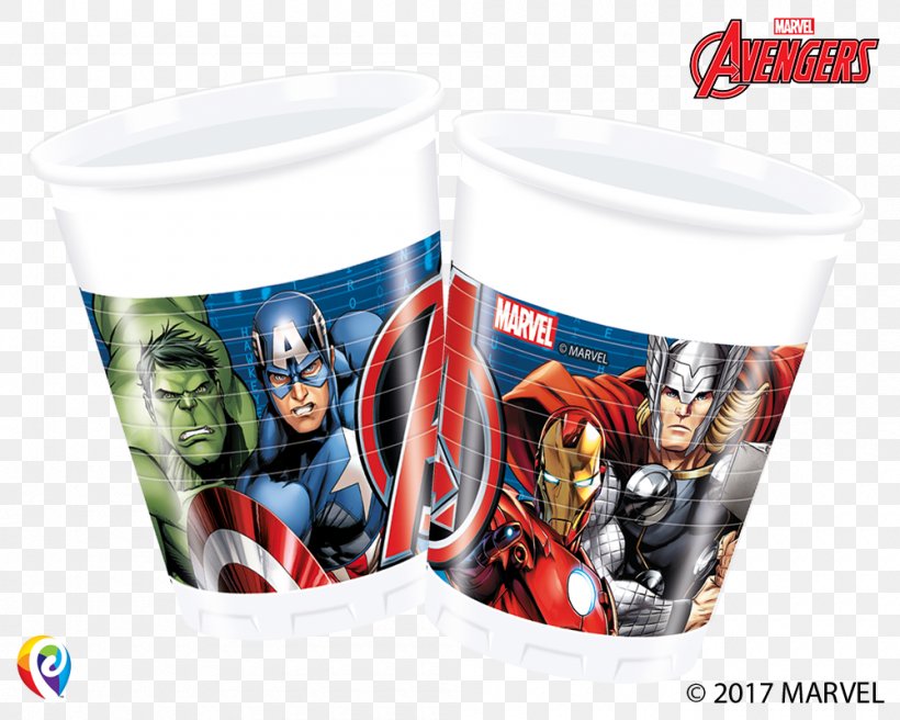 Plastic Cup The Avengers Marvel Cinematic Universe, PNG, 1000x800px, Plastic, Avengers, Avengers Age Of Ultron, Birthday, Cup Download Free