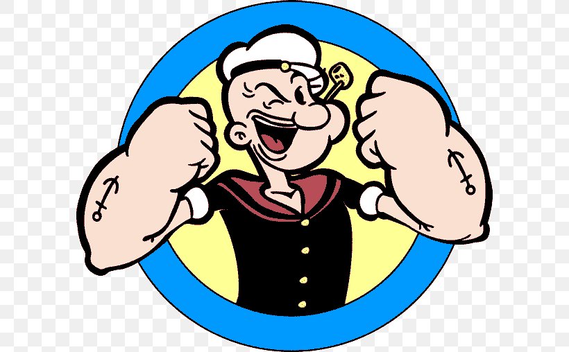 Popeye Village Olive Oyl Bluto Swee'Pea, PNG, 600x508px, Popeye, All New Popeye Hour, Animated Cartoon, Animated Film, Area Download Free