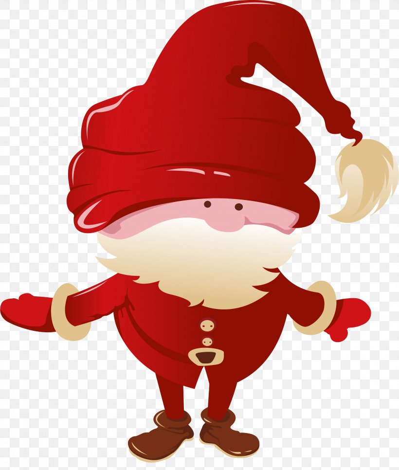 Santa Claus Christmas Card Christmas Tree, PNG, 3591x4232px, Santa Claus, Art, Cartoon, Christmas, Christmas And Holiday Season Download Free