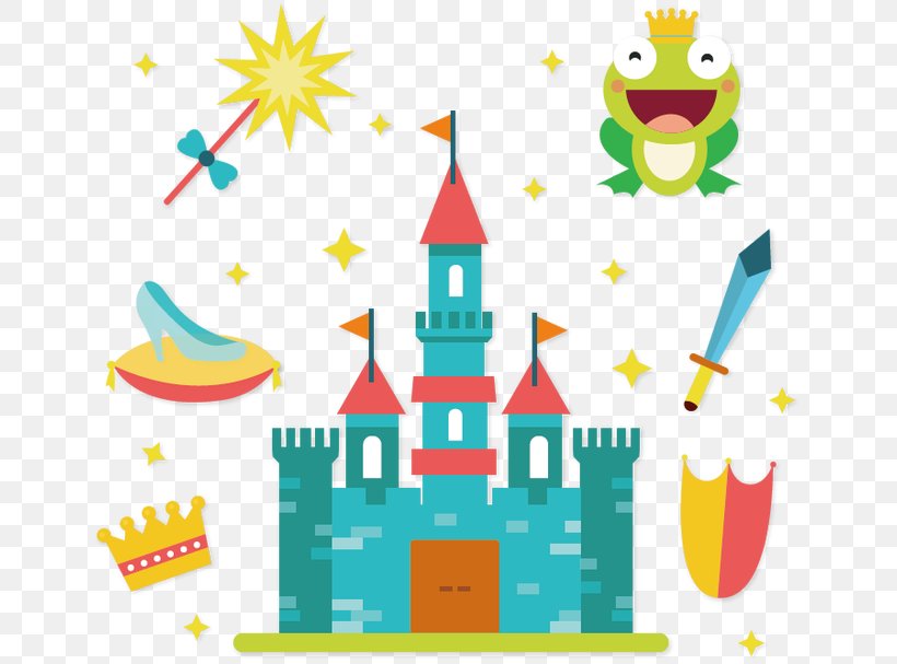 The Frog Prince Fairy Tale Flat Design Clip Art, PNG, 650x607px, Frog Prince, Area, Art, Artwork, Drawing Download Free