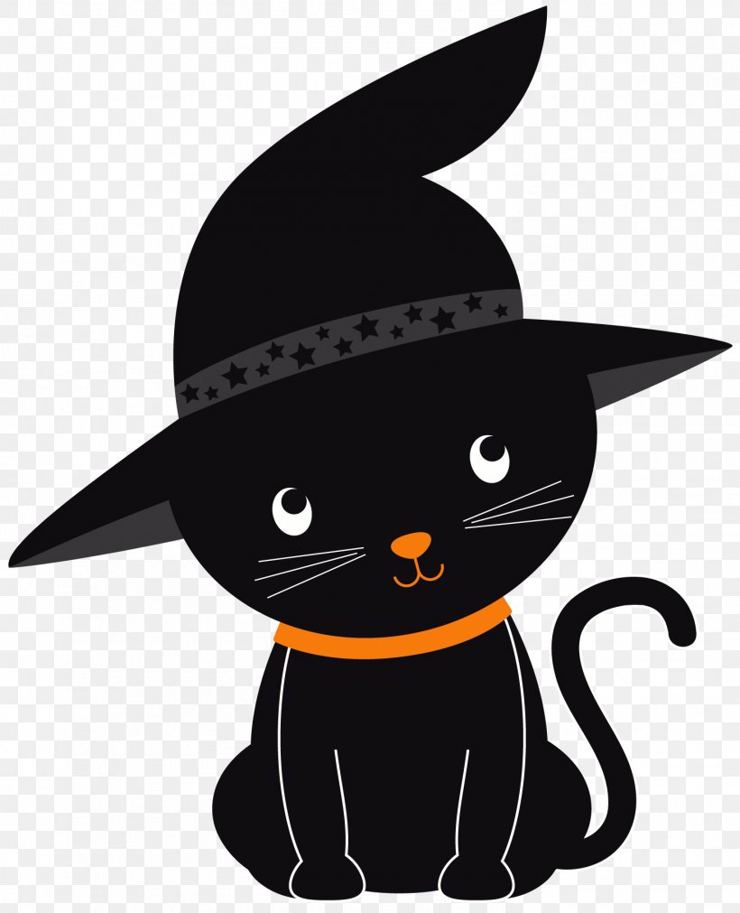 Black Cat Halloween Kitten Clip Art, PNG, 1479x1825px, Cat, Black, Black Cat,  Carnivoran, Cartoon Download Free