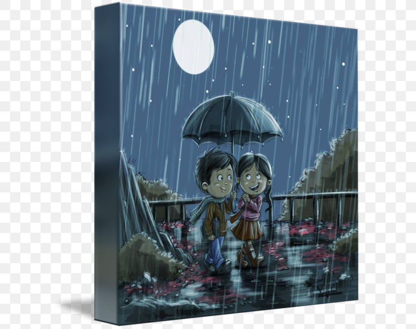 Imagekind Umbrella Poster Art Rain, PNG, 608x650px, Imagekind, Animated Film, Art, Canvas, Child Download Free
