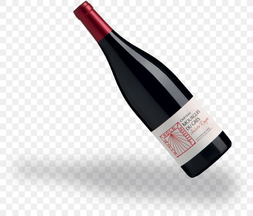 Red Wine Costières De Nîmes AOC Bottle Pebble, PNG, 818x700px, Wine, Bottle, Drink, Glacier, Glass Bottle Download Free