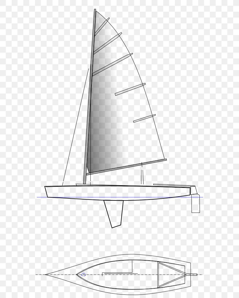 Sailing Ship Catboat Yacht, PNG, 575x1020px, Sail, Black And White, Boat, Brigantine, Cat Ketch Download Free