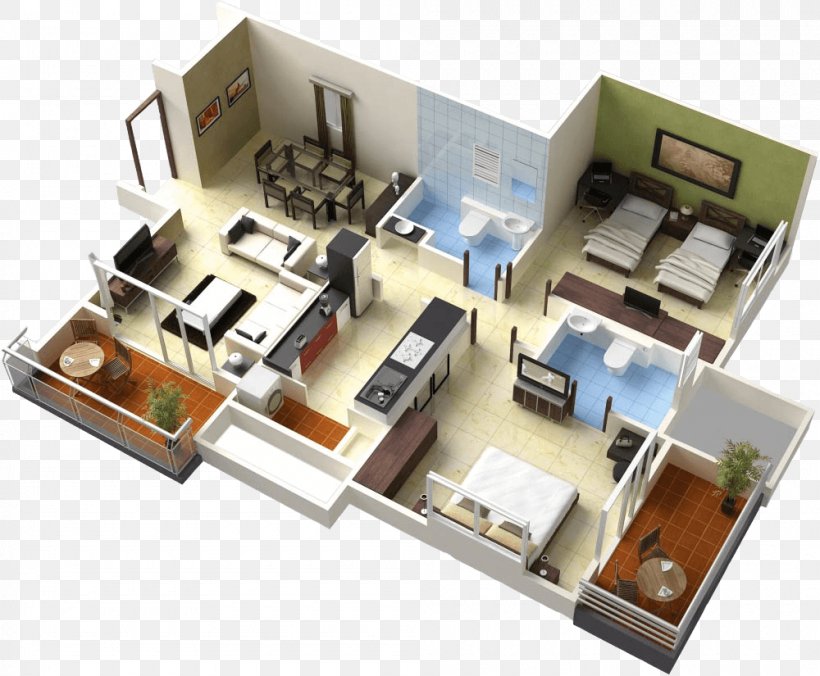 Apartment Bedroom House Plan Floor Plan, PNG, 1000x825px, 3d Floor Plan, Apartment, Bathroom, Bedroom, Floor Download Free