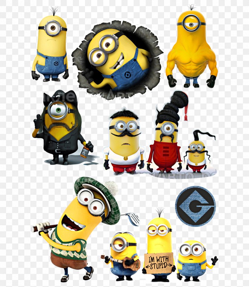 Minions Sticker Наклейка Despicable Me, PNG, 890x1024px, 2015, Minions, Despicable Me, Despicable Me 2, Drawing Download Free