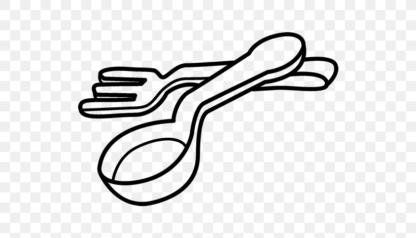 Spoon Fork Drawing Spork Kitchen, PNG, 600x470px, Spoon, Area, Black And White, Coloring Book, Cutlery Download Free