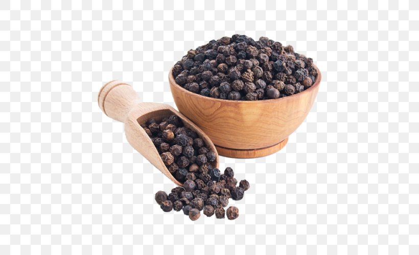 Black Pepper Chili Pepper Spice Food Pungency, PNG, 500x500px, Black Pepper, Berry, Blackberry, Blueberry, Capsicum Download Free