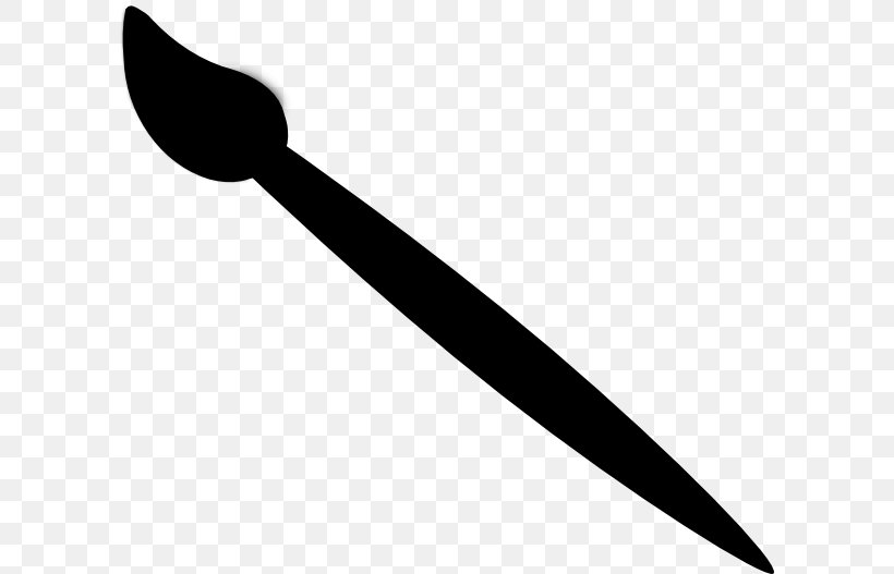 Clip Art, PNG, 600x527px, Painting, Black And White, Cold Weapon, Paint, Paintbrush Download Free