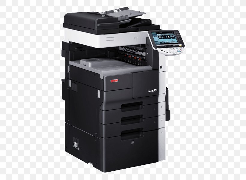 Konica Minolta Photocopier Multi-function Printer, PNG, 600x600px, Konica Minolta, Ink Cartridge, Inkjet Printing, Laser Printing, Minolta Download Free