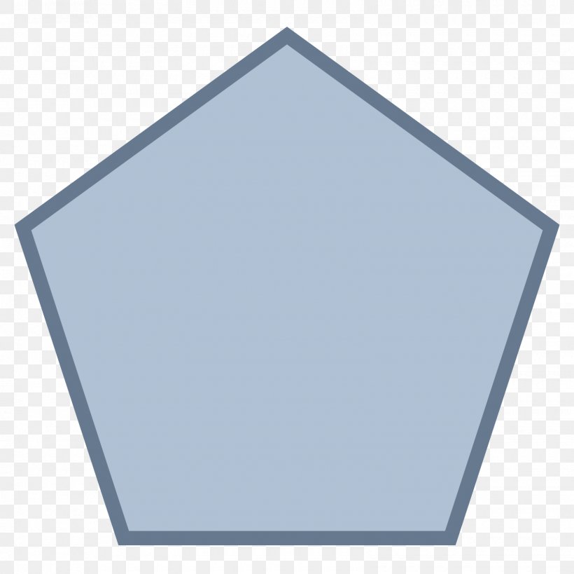 Pentagon Regular Polygon Shape Clip Art, PNG, 1600x1600px, Pentagon, Blue, Decagon, Geometric Shape, Geometry Download Free