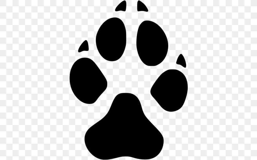 Puppy Dalmatian Dog Labrador Retriever Cat Paw, PNG, 512x512px, Puppy, Animal Track, Black, Black And White, Cat Download Free