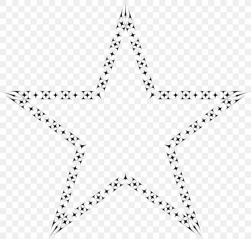 Star Line Clip Art, PNG, 2214x2110px, Star, Area, Black, Black And White, Body Jewelry Download Free