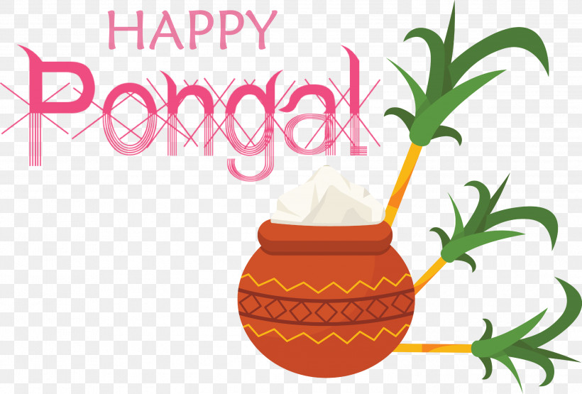 Happy Pongal Pongal, PNG, 2999x2033px, Happy Pongal, Brochure, Flower, Hay Flowerpot With Saucer, Meter Download Free