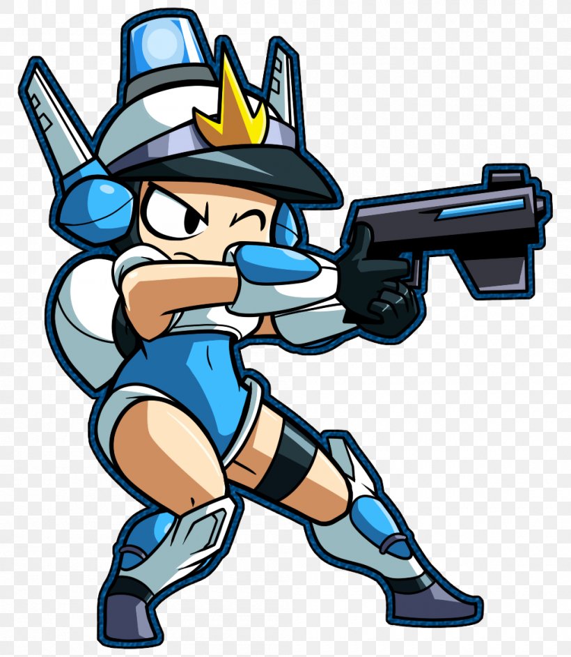Mighty Switch Force! 2 Wii U DeviantArt Video Game, PNG, 1000x1150px, Mighty Switch Force, Art, Artwork, Baseball Equipment, Character Download Free