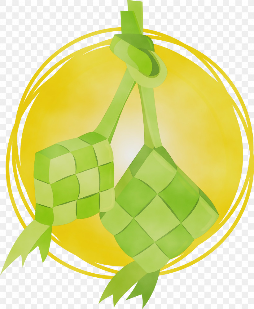 Green Fruit, PNG, 2468x3000px, Ketupat, Fruit, Green, Paint, Watercolor Download Free