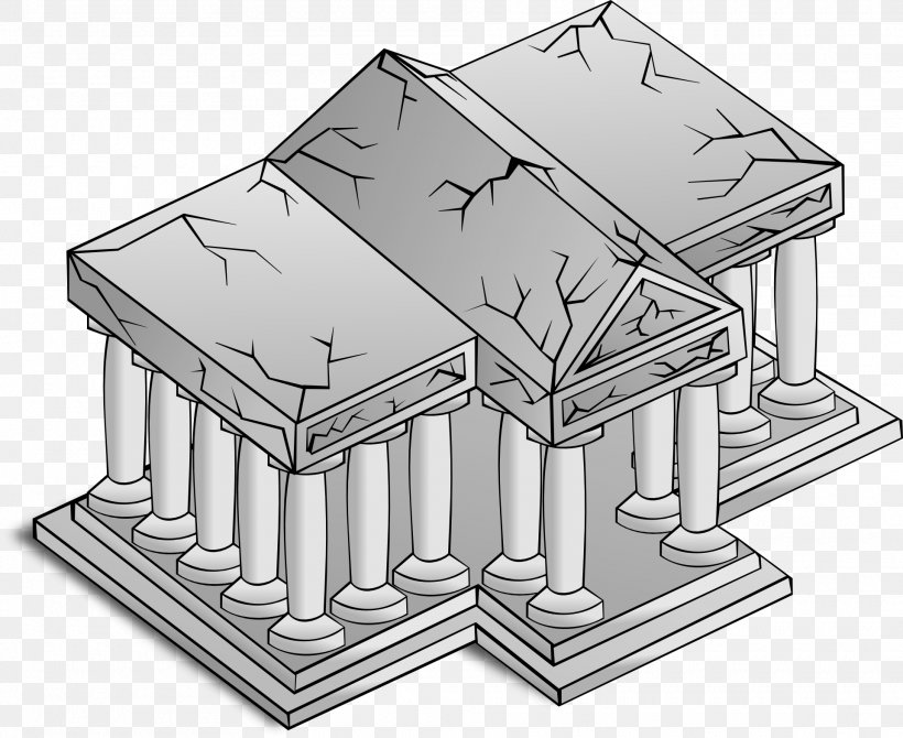 Ruins Drawing Clip Art, PNG, 1920x1571px, Ruins, Architecture, Black And White, Byte, Cdr Download Free