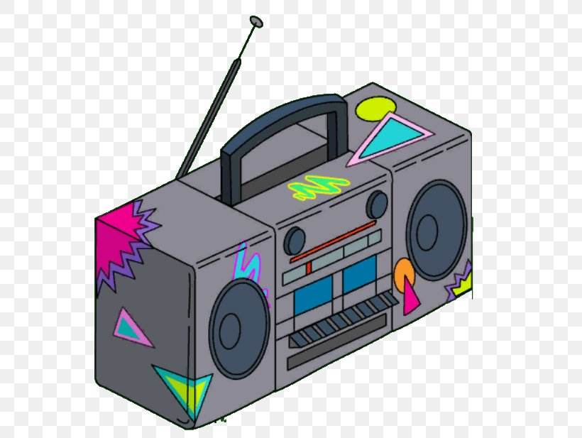 Boombox 1980s Animation Clip Art, PNG, 604x617px, 3d Computer Graphics, 3d Modeling, Boombox, Animation, Cartoon Download Free