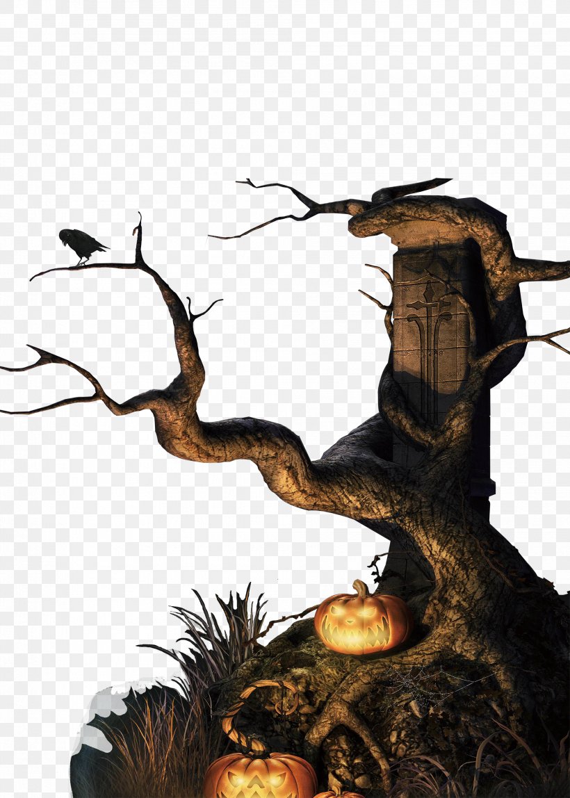 Light Calabaza Halloween Jack-o-lantern Party, PNG, 2008x2812px, Light, Branch, Calabaza, Costume, Disguise Download Free