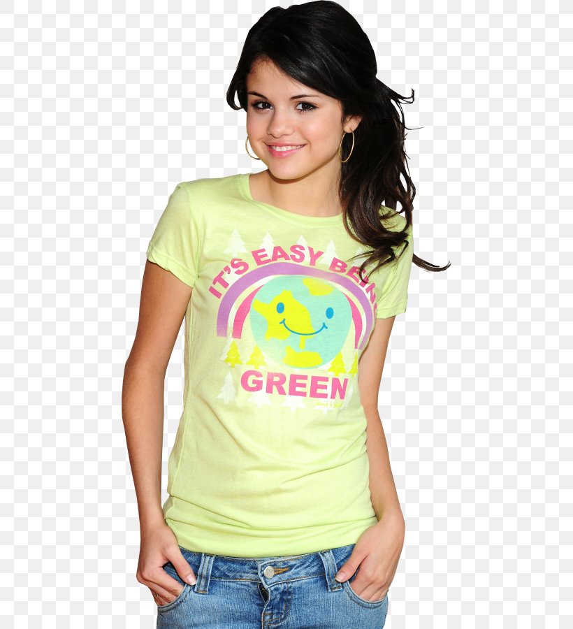 Selena Gomez Wizards Of Waverly Place Hollywood T-shirt, PNG, 472x900px, Watercolor, Cartoon, Flower, Frame, Heart Download Free