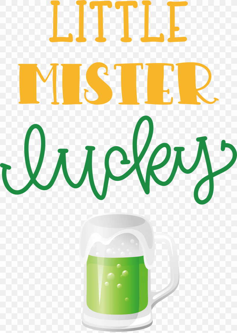 Little Mister Lucky Patricks Day Saint Patrick, PNG, 2142x3000px, Patricks Day, Drinkware, Green, Logo, Meter Download Free