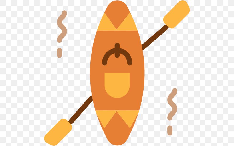 Clip Art Canoe, PNG, 512x512px, Canoe, Canoeing And Kayaking, Kayak, Kayaking, Orange Download Free