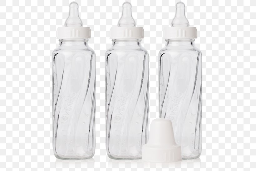 Glass Bottle Baby Bottles Plastic Bottle Infant, PNG, 550x550px, Watercolor, Cartoon, Flower, Frame, Heart Download Free