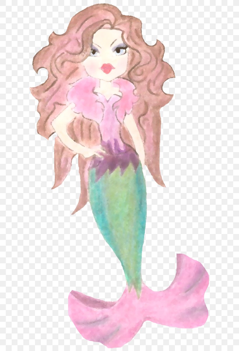 Mermaid Illustration Figurine Fairy, PNG, 671x1200px, Mermaid, Art, Fairy, Fictional Character, Figurine Download Free