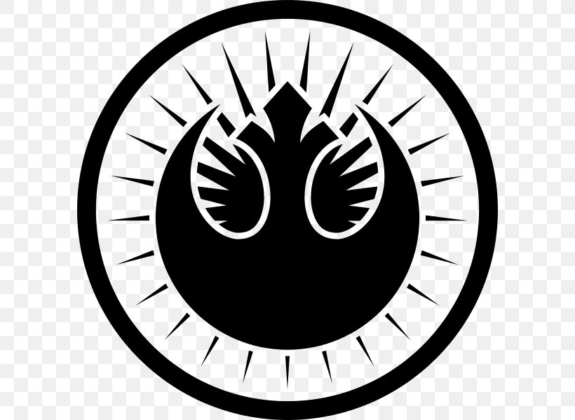 The New Jedi Order Luke Skywalker Galactic Civil War Clone Wars Star Wars, PNG, 600x600px, New Jedi Order, Area, Black And White, Clone Wars, Galactic Civil War Download Free