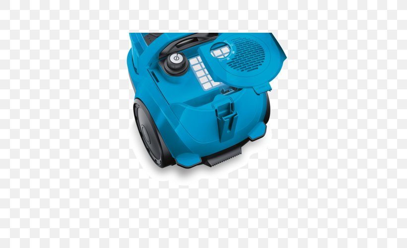 Vacuum Cleaner Aspirateur Sans Sac Bosch BGC1U112 Decibel Tool, PNG, 500x500px, Vacuum Cleaner, Aqua, Aspirateur Sans Sac, Azure, Blue Download Free