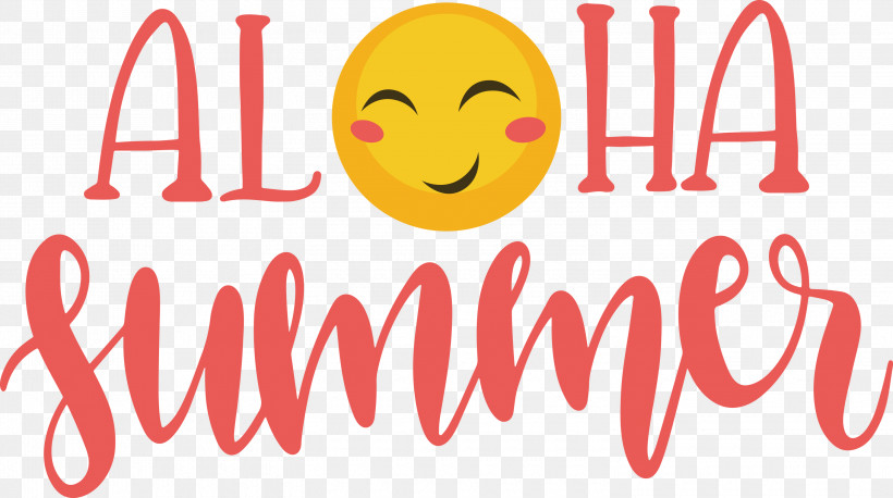 Aloha Summer Emoji Summer, PNG, 3000x1678px, Aloha Summer, Emoji, Emoticon, Geometry, Happiness Download Free