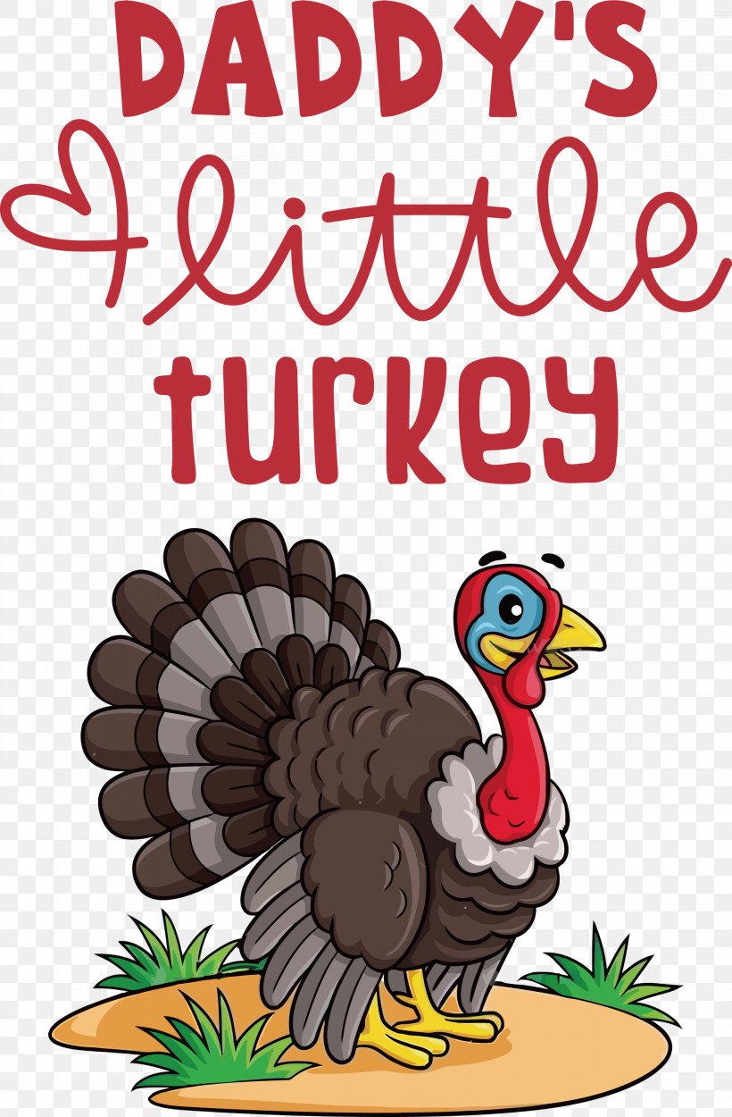 Little Turkey Thanksgiving Turkey, PNG, 1967x3000px, Thanksgiving Turkey, Beak, Biology, Cartoon, Chicken Download Free