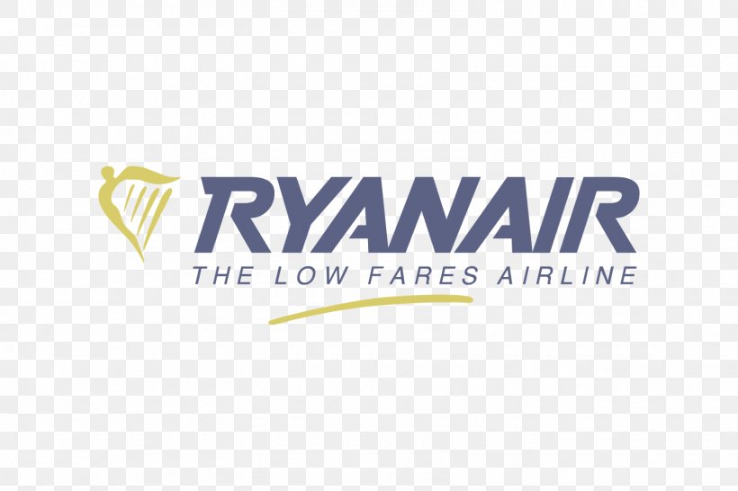 Logo Ryanair Brand Font Vector Graphics, PNG, 1600x1067px, Logo, Black, Brand, Ryanair, Text Download Free