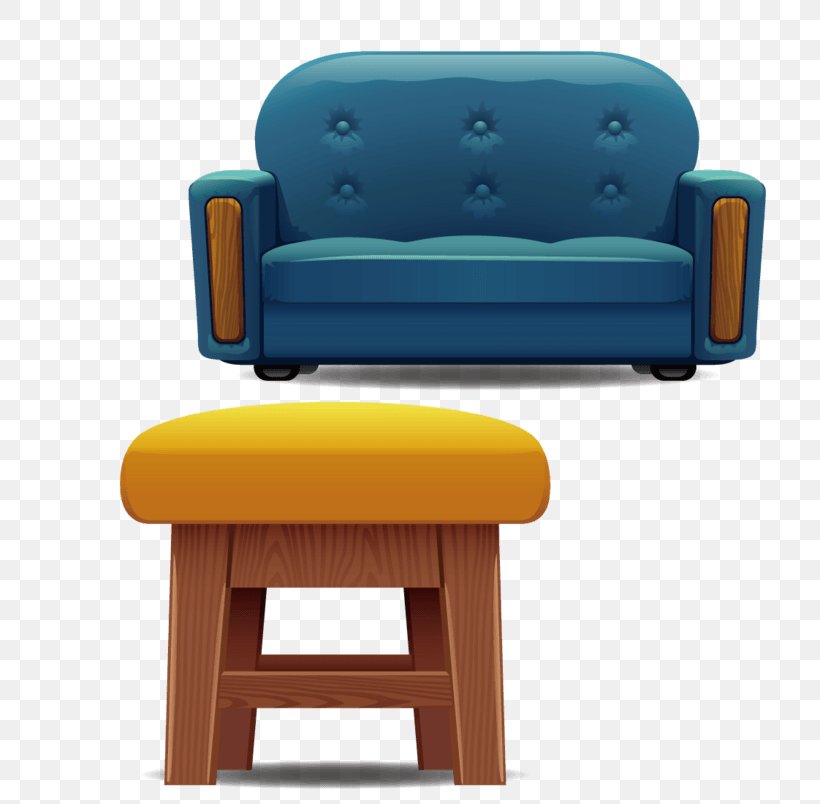 Chair Stool Vector Graphics Design Couch, PNG, 804x804px, Chair, Cartoon, Couch, Creativity, Designer Download Free