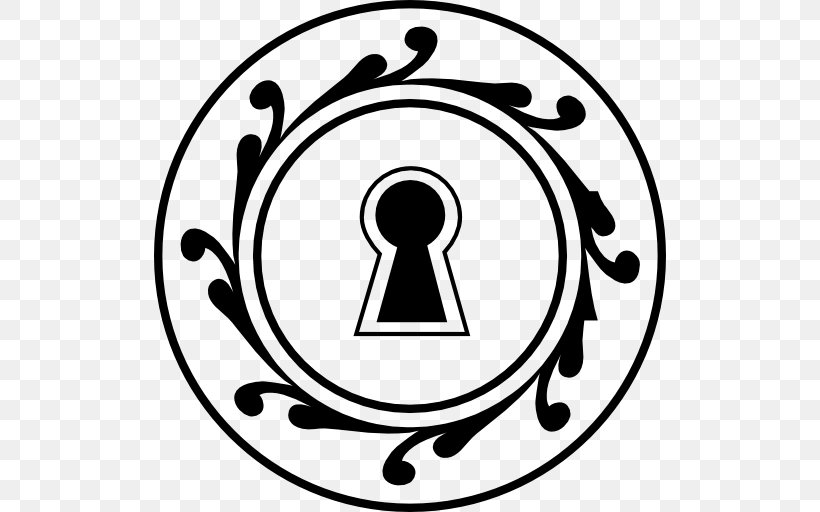 Keyhole Circle Shape Lock, PNG, 512x512px, Keyhole, Area, Black And White, Computer, Eye Download Free