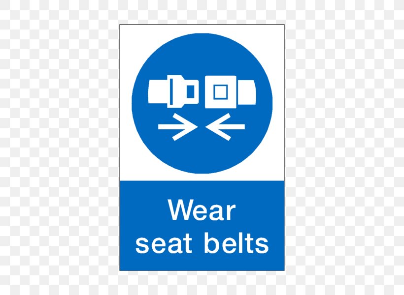 Seat Belt Vehicle Mandatory Sign Safety, PNG, 600x600px, Seat Belt, Area, Automobile Safety, Belt, Blue Download Free