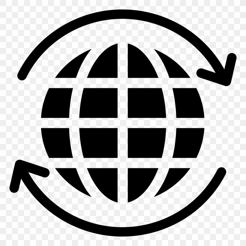 Globe World Map, PNG, 2000x2000px, Globe, Area, Black And White, Brand, Map Download Free