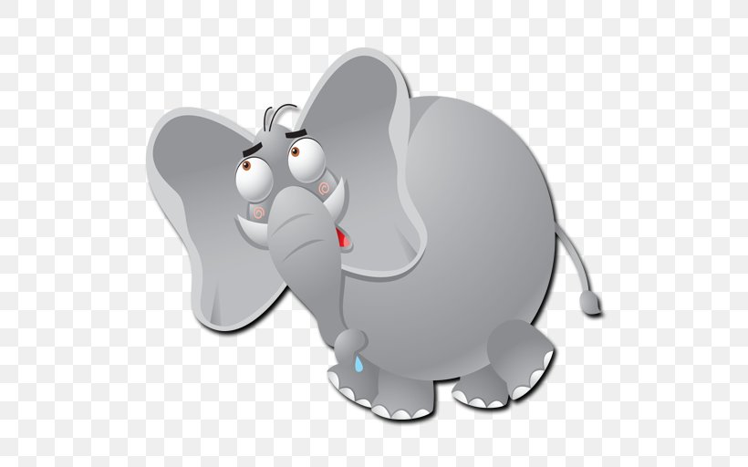 Vector Graphics Image Elephant Clip Art Cartoon, PNG, 512x512px, 3d  Computer Graphics, Elephant, Animal, Cartoon, Elephants