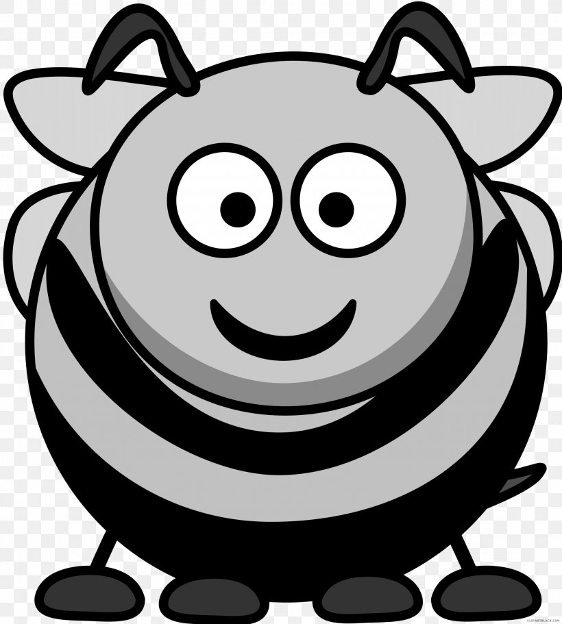 Clip Art Vector Graphics Bumblebee Cartoon, PNG, 2158x2400px, Bee, Animal, Artwork, Black And White, Bumblebee Download Free