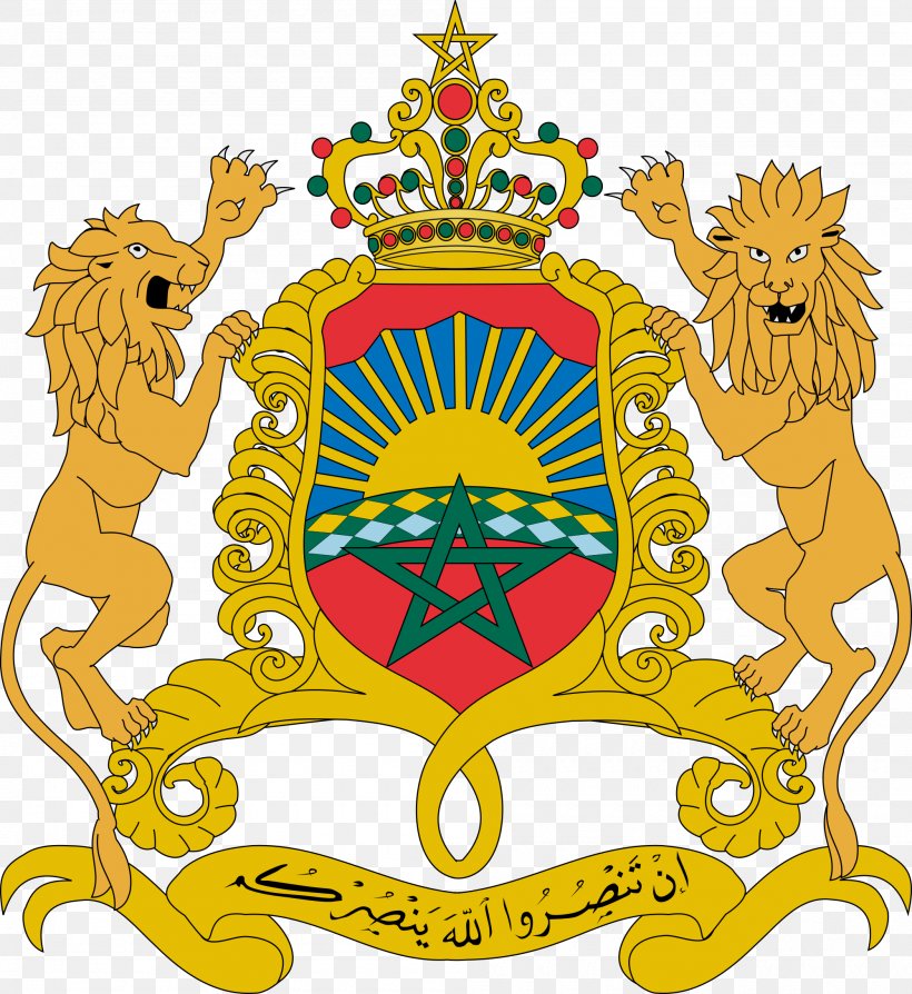 Coat Of Arms Of Morocco Flag Of Morocco French Protectorate In Morocco, PNG, 2000x2182px, Morocco, Alaouite Dynasty, Artwork, Coat Of Arms, Coat Of Arms Of Egypt Download Free