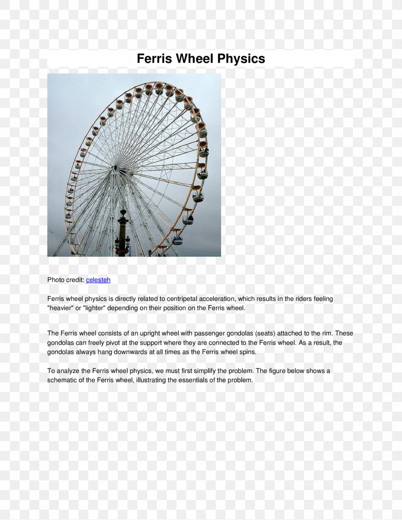 Rotation Around A Fixed Axis Physics Ferris Wheel Motion, PNG, 1700x2200px, Rotation, Angular Velocity, Automotive Tire, Brand, Centripetal Force Download Free
