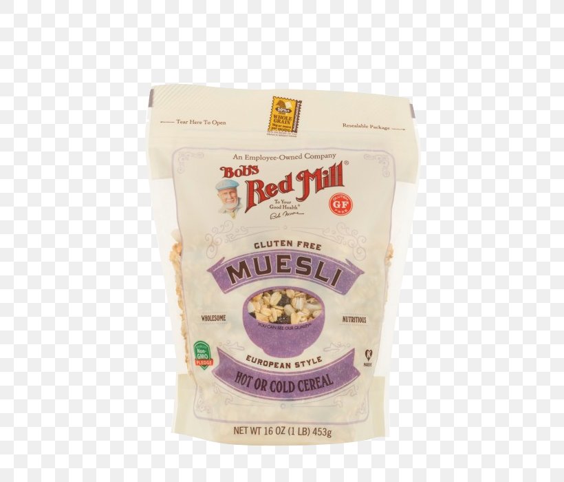Muesli Breakfast Cereal Bob's Red Mill Gluten-free Diet, PNG, 600x700px, Muesli, Amazoncom, Breakfast Cereal, Cereal, Commodity Download Free